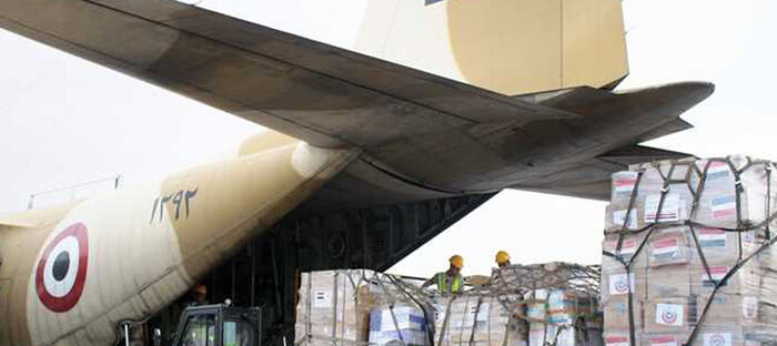 مساعدات طبية مصرية تصل العراق لمكافحة كورونا