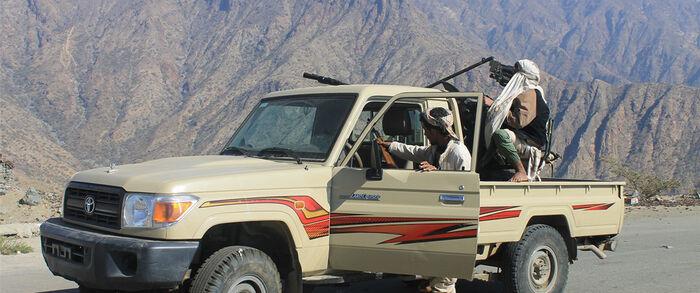 الحوثيون يستعدون لاقتحام «ثرة» بأبين