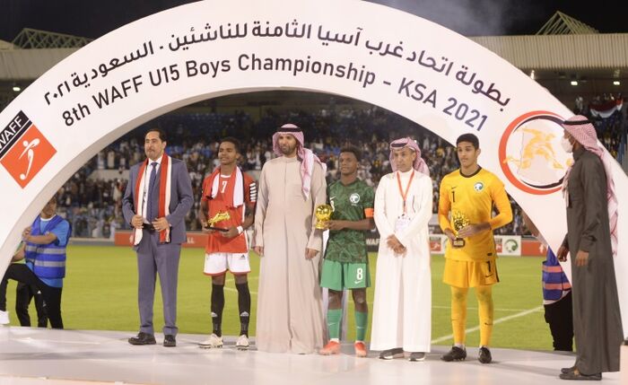 منتخب اليمن يتوج بلقب بطولة غرب آسيا للناشئين