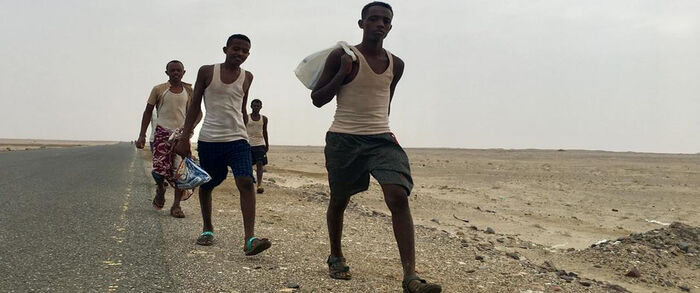 منظمة دولية: 12 ألف مهاجر إلى اليمن رغم الحرب