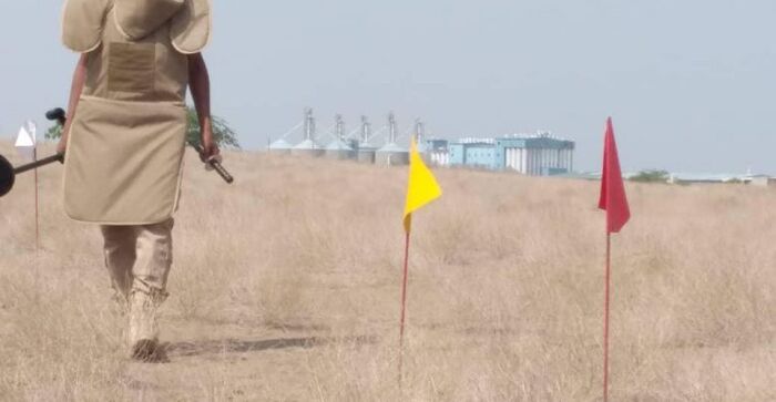 تفكيك شبكة ألغام حوثية كفيلة بحرمان سكان مدينة الحديدة من مياه الشرب