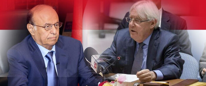 توتر بين هادي ومارتن غريفيث لهذه الأسباب