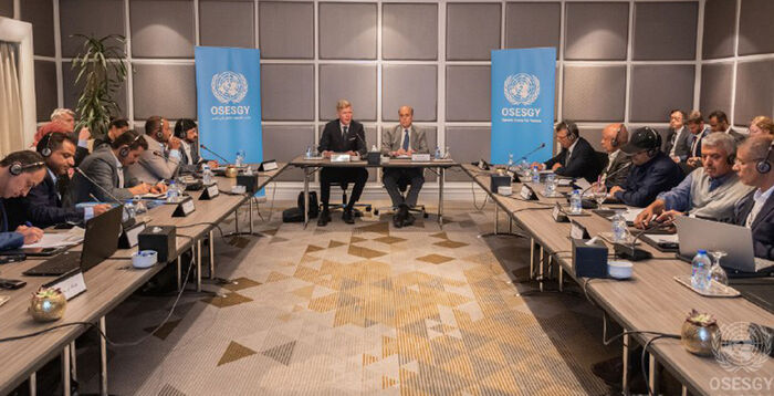 مكتب المبعوث الأممي يعلن عقد لقاءات ثنائية مع لجنة التنسيق العسكرية